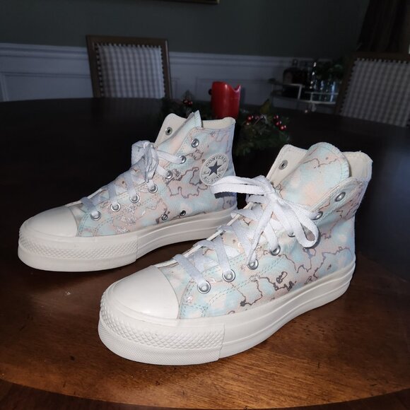 Converse Chuck Taylor Lift Platform 'Marble', Women's 9.5 - Picture 5 of 10